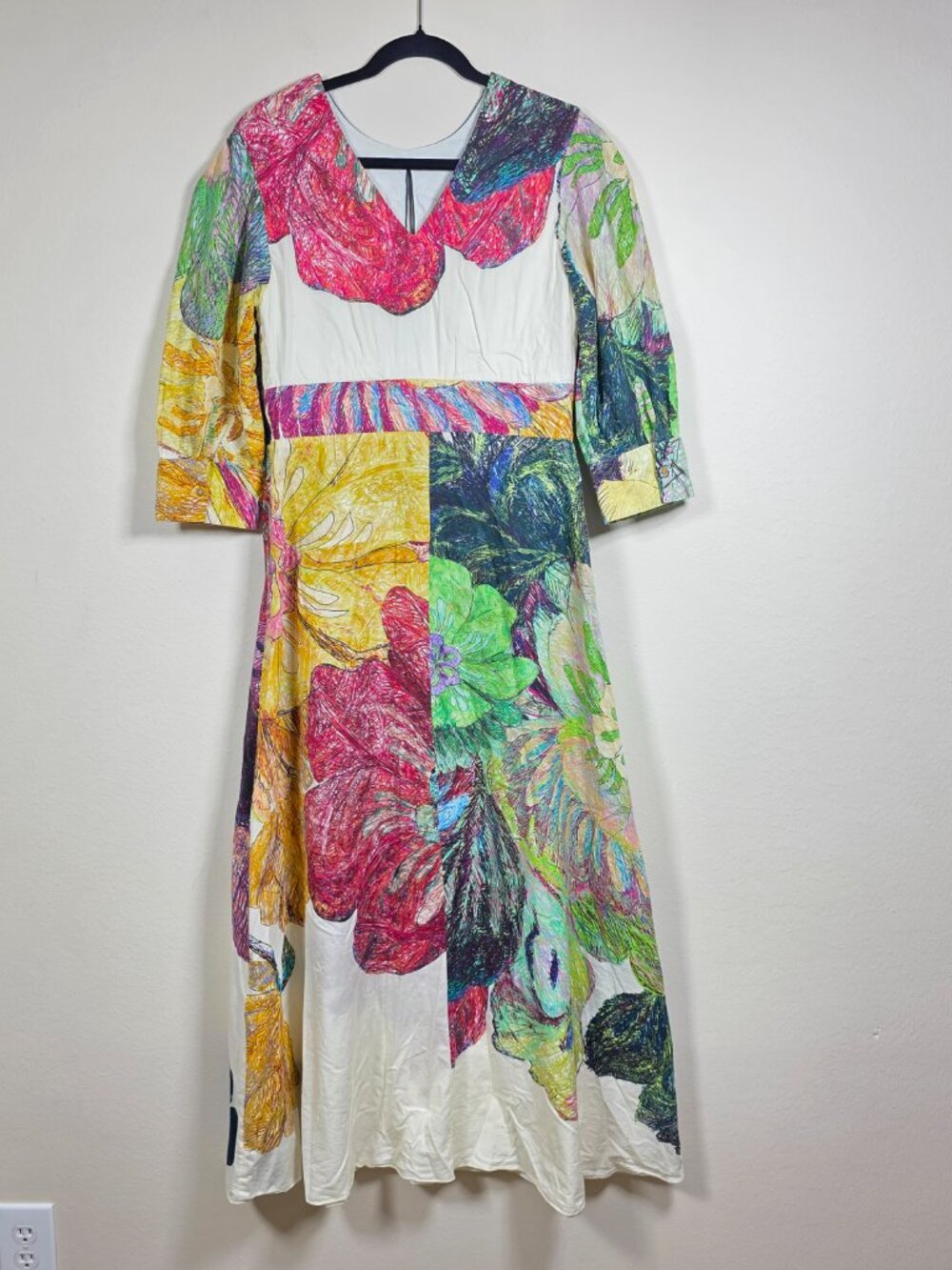 Saaksha & Kinni Daisy Dress 100% Cotton Size XL - Picture 4 of 15